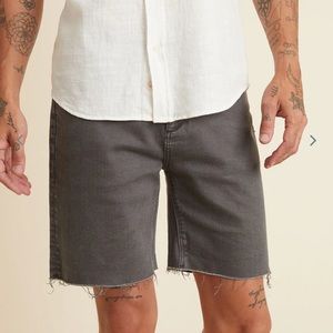 Marine Layer Dock Short in Faded Black NWOT